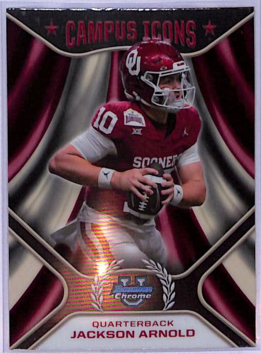 2024 Bowman University Chrome Campus Icons Jackson Arnold CI-6