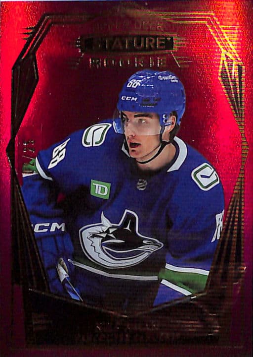 2022-23 Upper Deck Stature Hockey Nils Aman #178 Rookie /25
