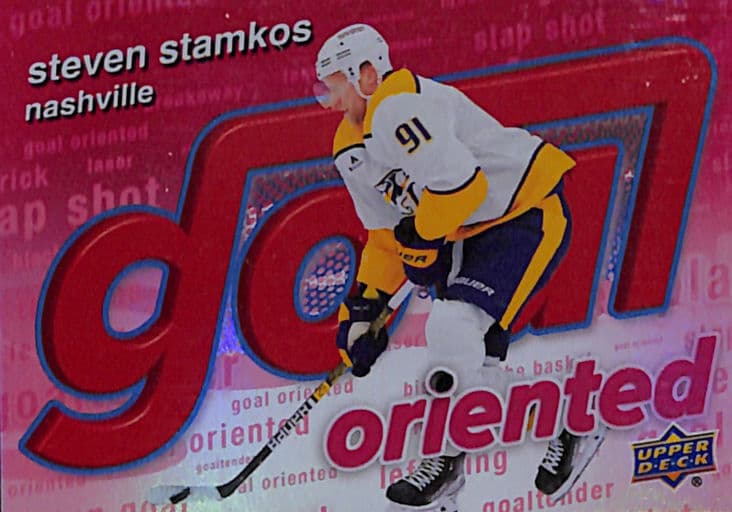 Steven Stamkos 2025-26 Upper Deck Goal Oriented GO-19 Red Predators /199