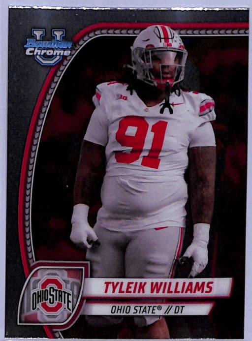 2024 Bowman University Chrome Tyleik Williams #149