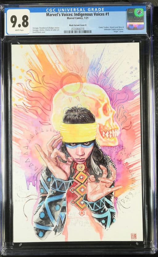 Marvels Voices: Indigenous Voices #1 Mack Variant Cover D CGC 9.8
