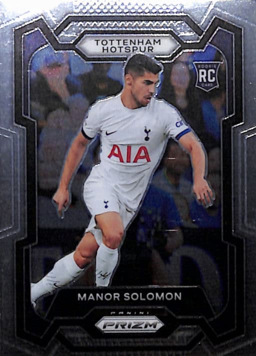 Manor Solomon 2023-24 Panini Prizm #138 RC Rookie Raw Tottenham Hotspur