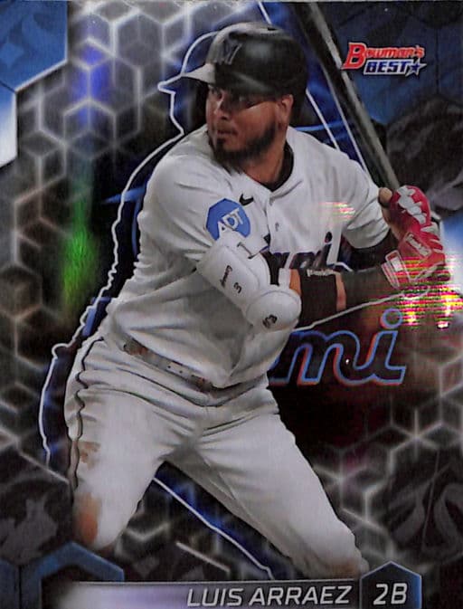 2022 Bowman's Best Miami Marlins Luis Arraez Refractor #17