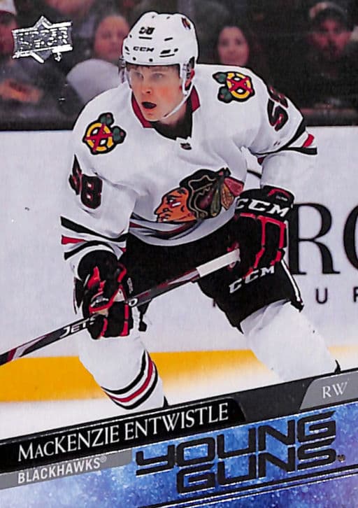 MacKenzie Entwistle 2020-21 Upper Deck Young Guns #471 Chicago Blackhawks