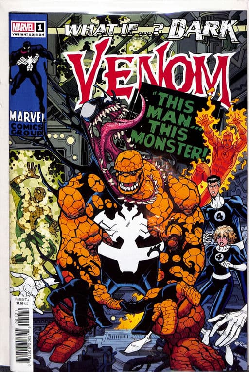VF What If...? Dark: Venom #1 Niko Henrichon Trade Dress Variant