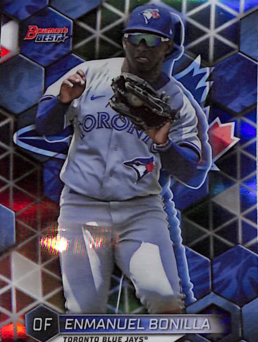 2023 Bowman's Best Toronto Blue Jays Enmanuel Bonilla Refractor TP-29