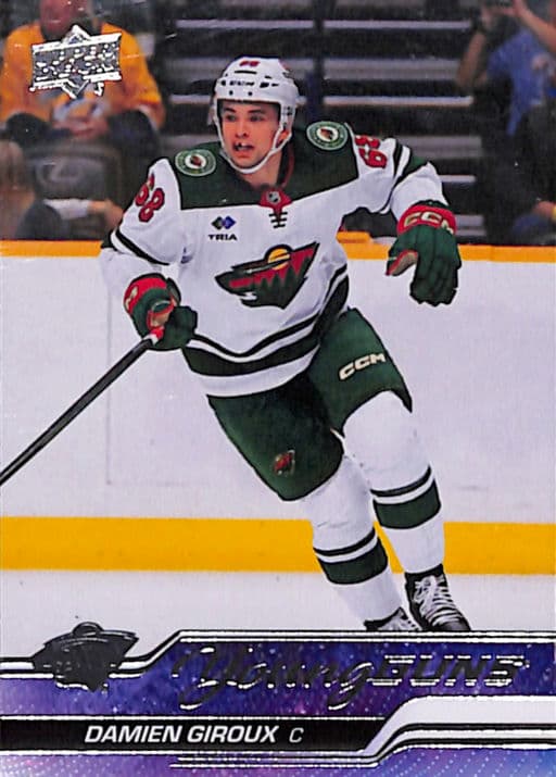 Damien Giroux 2023-24 Upper Deck Series 1 Young Guns #452 Minnesota Wild