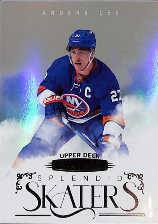 2022-23 Upper Deck Splendid Skaters New York Islanders Anders Lee SS-2