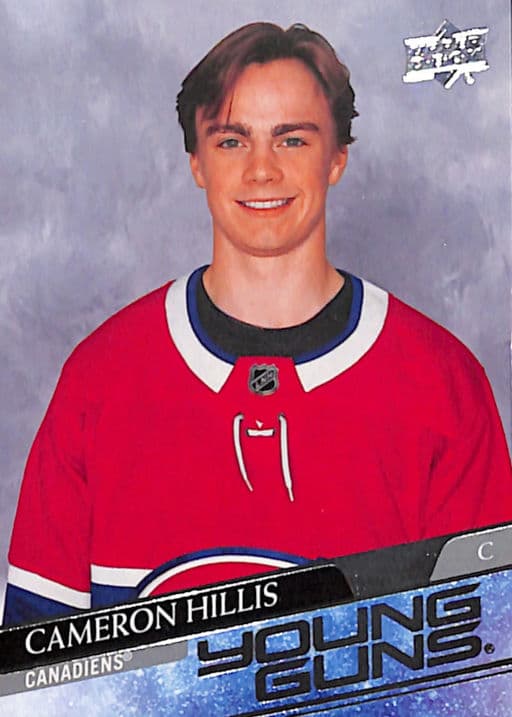Cameron Hillis 2020-21 Upper Deck Young Guns #705 Montreal Canadiens