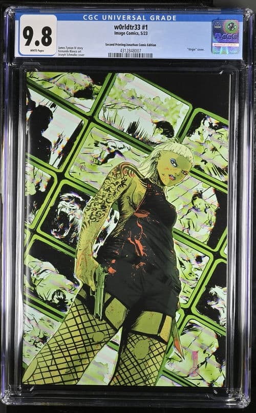 w0rldtr33 #1 Second Printing/Jonathan Comis Edition 9.8