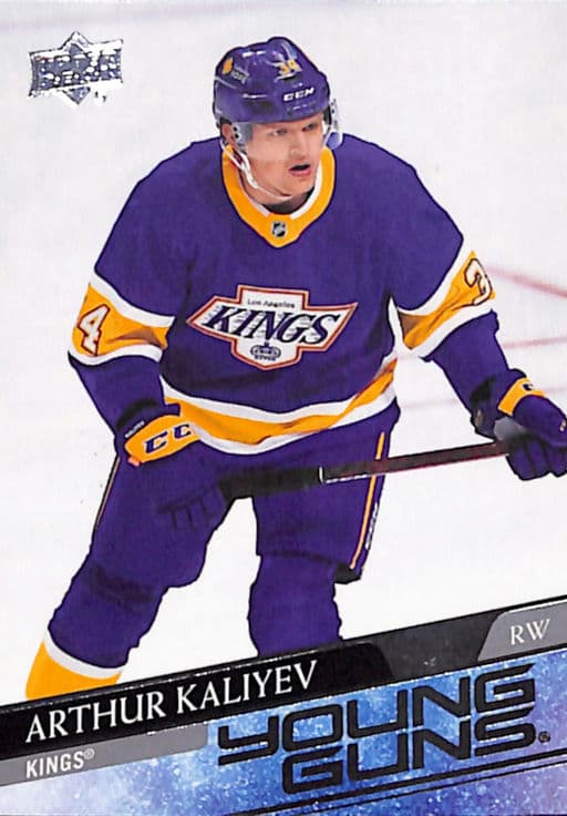 Arthur Kaliyev 2020-21 Upper Deck Young Guns #701 LA Kings