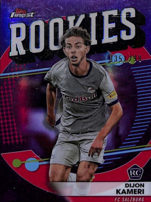 Dijon Kameri 2023 Topps Finest Rookies FR-9 FC Salzburg /299