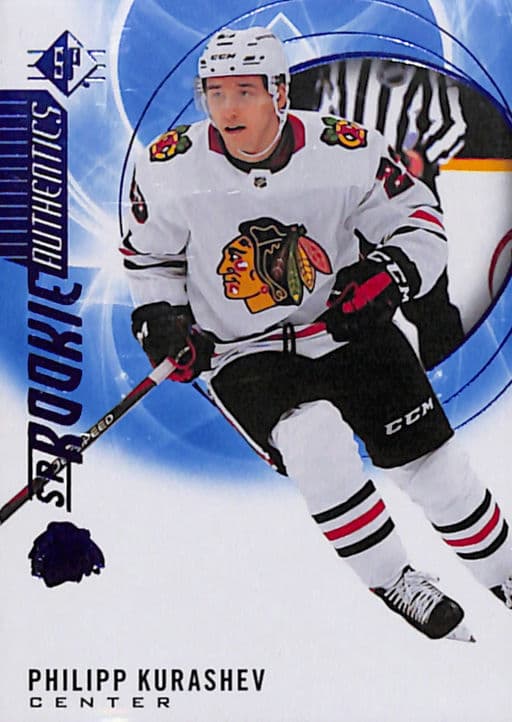 Philipp Kurashev 2020-21 Upper Deck Rookie Authentics #103 Chicago Blackhawks