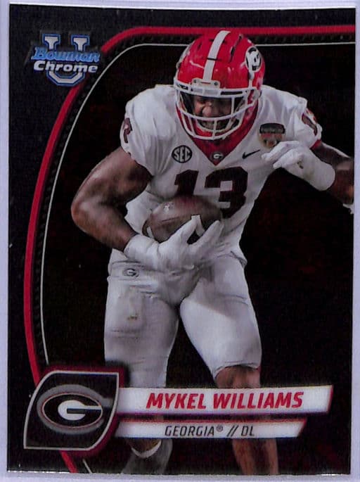 2024 Bowman University Chrome Mykel Williams #134