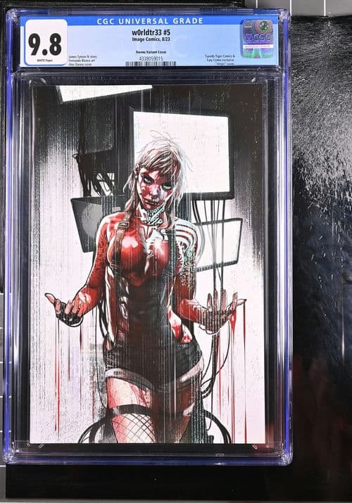 w0rldtr33 #5 Owens Variant Cover 9.8