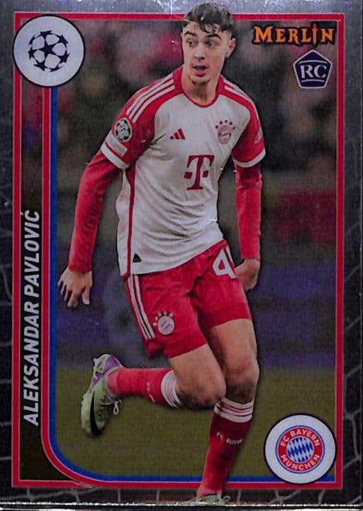 Aleksandar Pavlovic 2024 Topps #42 ROOKIE FC Bayern Munchen