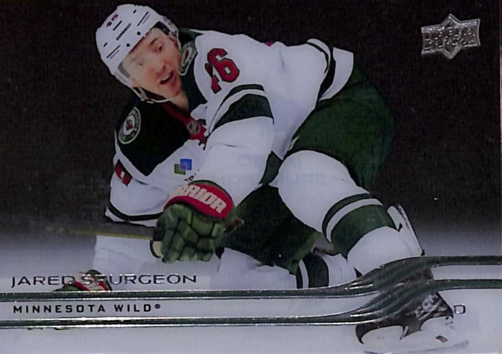 Jared Spurgeon 2025-26 Upper Deck Clear Cut #83 Minnesota Wild