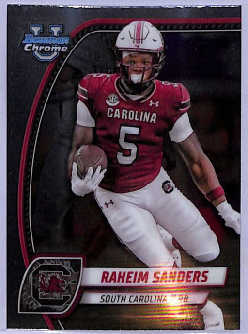 2024 Bowman University Chrome Raheim Sanders #148