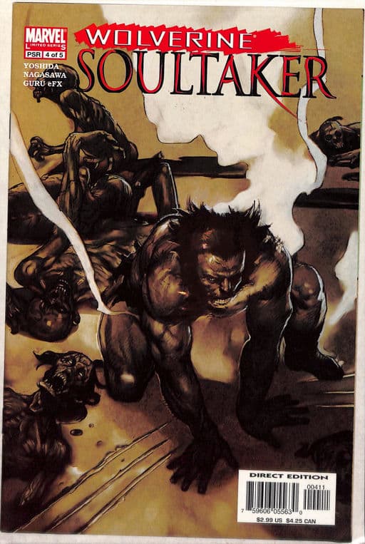 VF Wolverine: Soultaker #4 Shin Nagasawa (of 5)