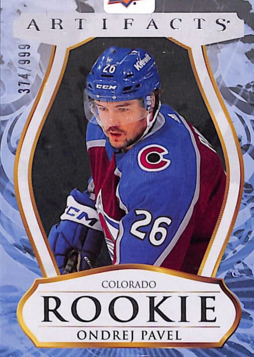 Ondrej Pavel 2023-24 Upper Deck Artifacts Stars ROOKIE #208 Avalanche /999