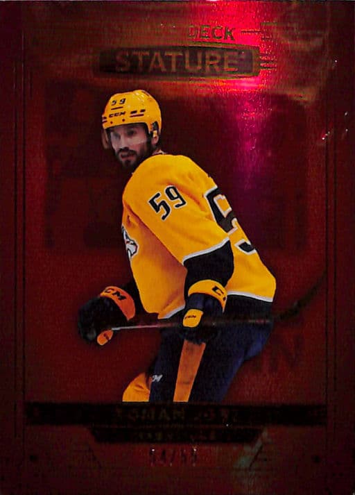 2022-23 Upper Deck Stature Orange Nashville Predators Roman Josi #99 /55
