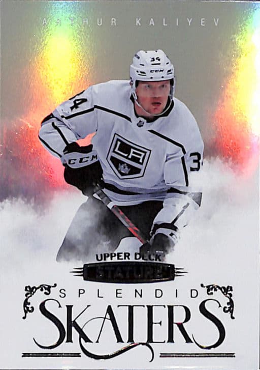 2022-23 Upper Deck Splendid Skaters Los Angeles Kings Arthur Kaliyev SS-17