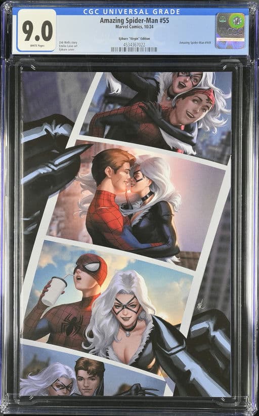 Amazing Spider-Man #55 Ejikure Virgin Edition CGC 9