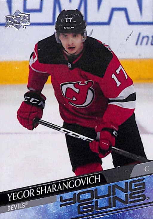 Yegor Sharangovich 2020-21 Upper Deck Young Guns #489 New Jersey Devils