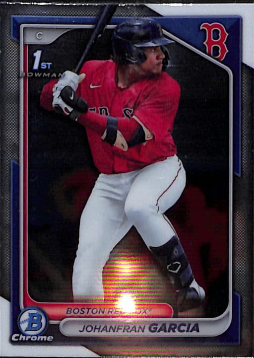 2024 Bowman Chrome Boston Red Sox Johanfran Garcia BCP-49