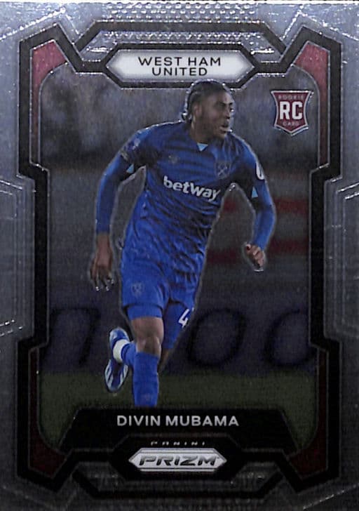 Divin Mubama 2023-24 Panini Prizm #225 ROOKIE West Ham United