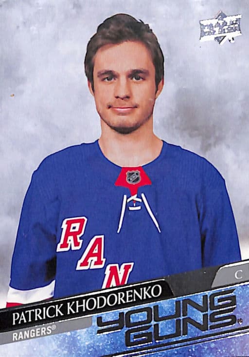 Patrick Khodorenko 2020-21 Upper Deck Young Guns #709 NY Rangers