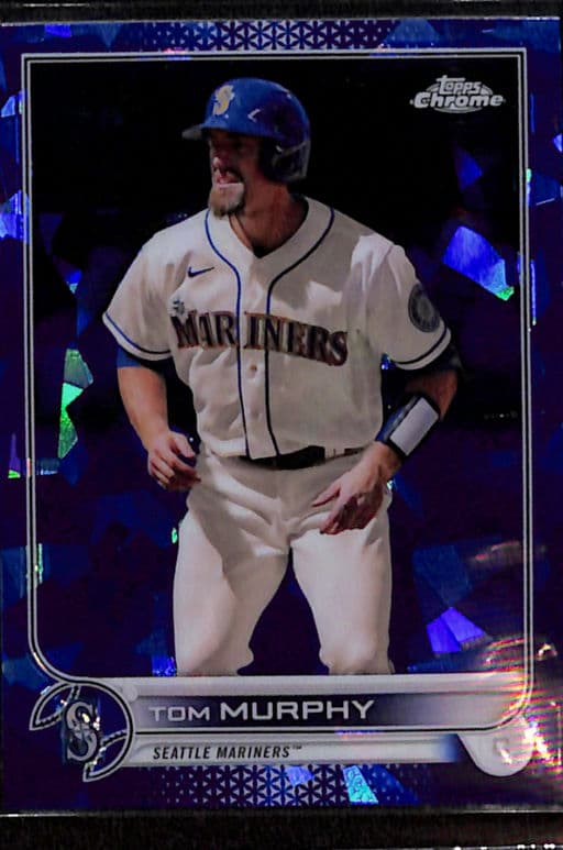 Tom Murphy 2022 Topps Chrome Sapphire #262 Seattle Mariners