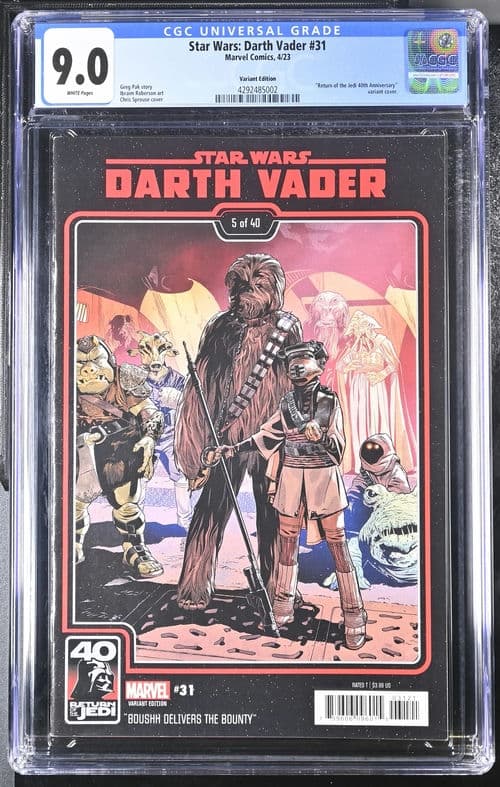 Star Wars: Darth Vader #31 Variant Edition CGC 9.0