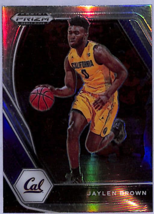 Jaylen Brown 2021 Panini Prizm Draft Picks #79 Refractor