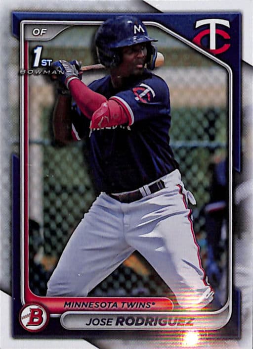 2024 Bowman Chrome Base Minnesota Twins Jose Rodriguez BP-71