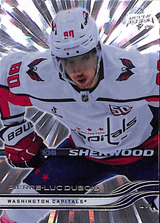 Pierre-luc Dubois 2025-26 Upper Deck Series 1 #189 Outburst Washington Capitals