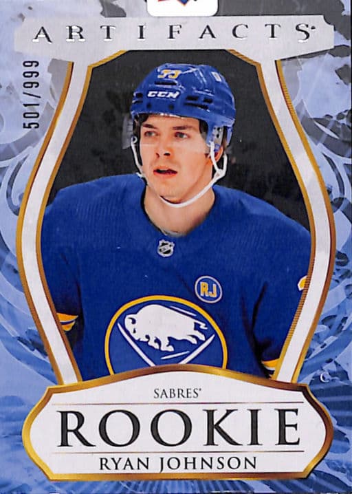 Ryan Johnson 2023-24 Upper Deck Artifacts Stars ROOKIE #238 Buffalo Sabres /999