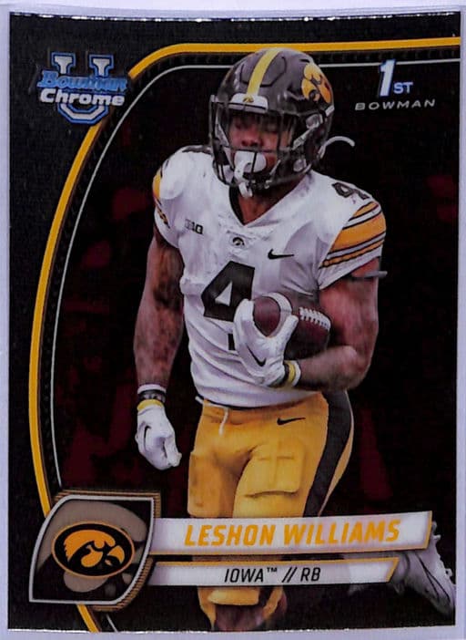 2024 Bowman University Chrome Leshon Williams #190