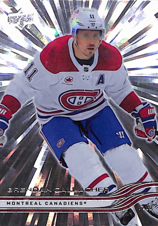 Brendan Gallagher 2025-26 Upper Deck Series 1 #89 Outburst Montreal Canadiens