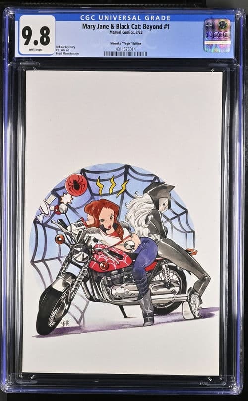 Mary Jane & Black Cat: Beyond #1 Momoko "Virgin" 9.8