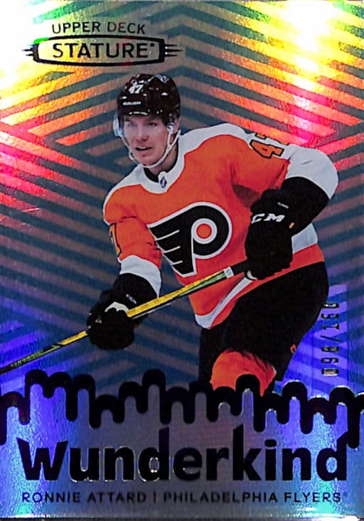 2022-23 Upper Deck Wunderkind Green Philidelphia Flyers Ronnie Attard /150 W-38