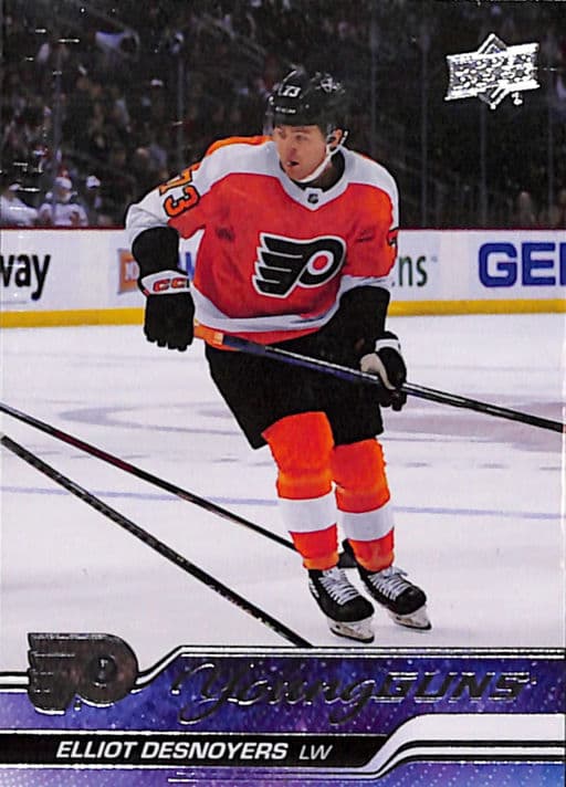 Elliot Desnoyers 2023-24 Upper Deck Series 1 Young Guns #219 Flyers