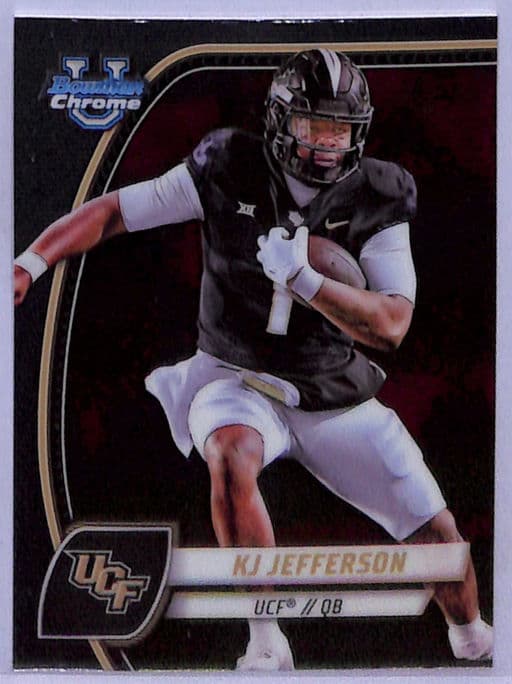 2024 Bowman University Chrome KJ Jefferson #116