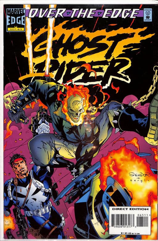 VF Ghost Rider: Over the Edge #6 Salvador Larroca (1995)