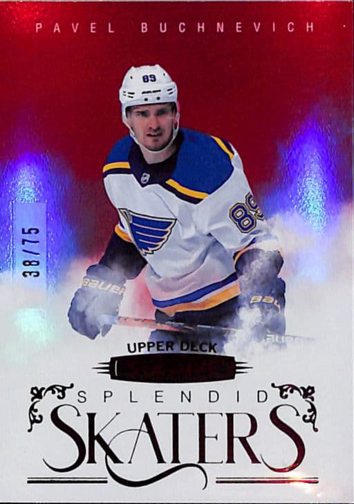 2022-23 Upper Deck Splendid Skaters St. Louis Blues Pavel Buchnevich SS-11 /75