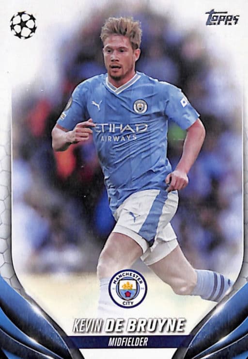 Kevin De Bruyne 2024 Topps UEFA #85 Machester City