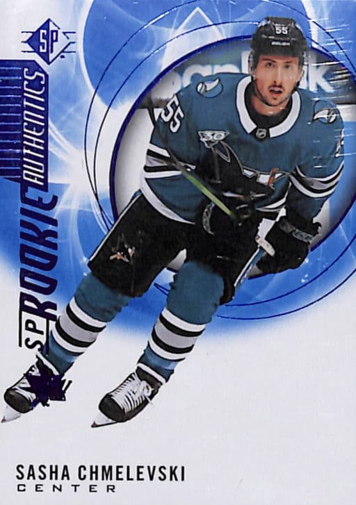 Sasha Chemelevski 2020-21 Upper Deck Rookie Authentics #113 San Jose Sharks