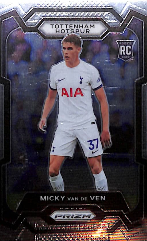 Micky Van De Ven 2023-24 Panini Prizm #126 ROOKIE Tottenham Hotspur
