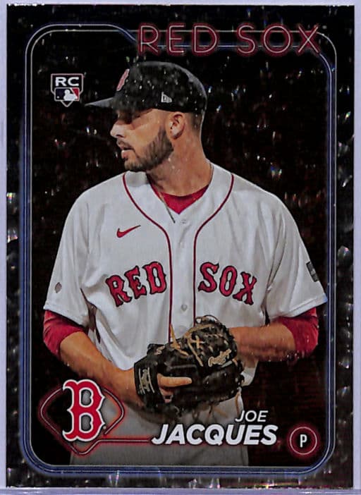 2024 Topps Series One Joe Jacques #187 Crackle Foil Boston Red Sox
