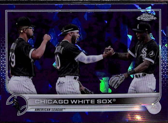 Chicago White Sox 2022 Topps Chrome Sapphire #255 American League